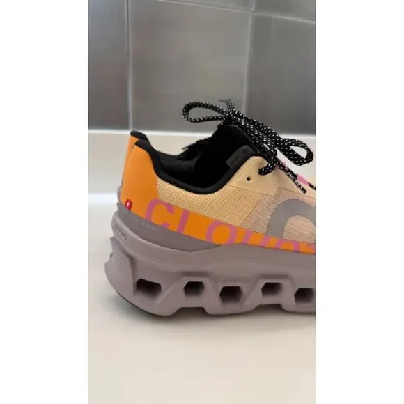 On Cloud CloudMonster Blonde Fade Running Shoe Sz. 10 Ladies Active Gym Sneaker - Picture 2 of 11